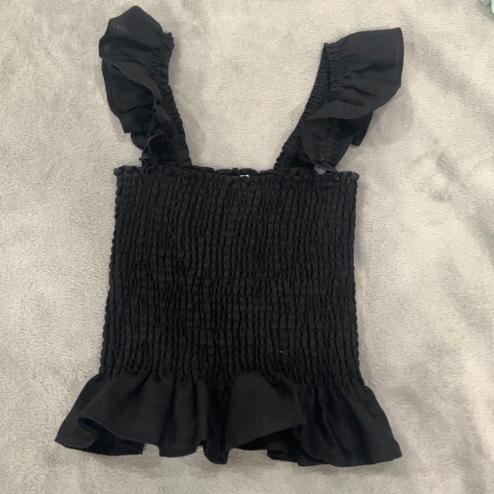 COPY - black reformation junebug top